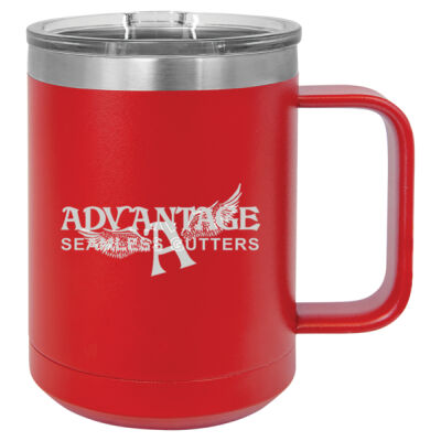 Advantage Seamless Gutters - Polar Camel 15 oz. Mug with Slider Lid Thumbnail