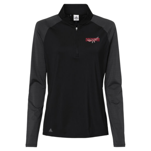 Advantage Seamless Gutters - Women's Stripe Block Quarter-Zip Pullover Thumbnail