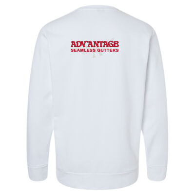Advantage Seamless Gutters - Fleece Crewneck Sweatshirt Thumbnail
