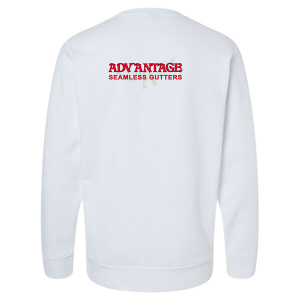 Advantage Seamless Gutters - Fleece Crewneck Sweatshirt Thumbnail