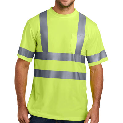 Advantage Seamless Gutters - Ansi 107 Class 3 Short Sleeve Snag Resistant Reflective T Shirt Thumbnail
