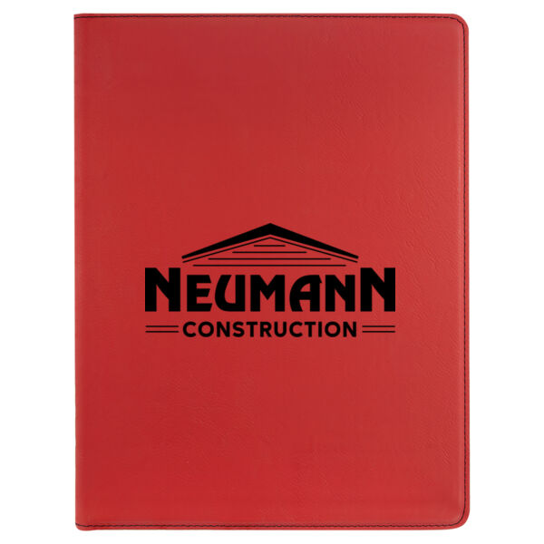 Advantage Seamless Gutters - 9 1/2" x 12"  Laserable Leatherette Portfolio with Notepad Thumbnail